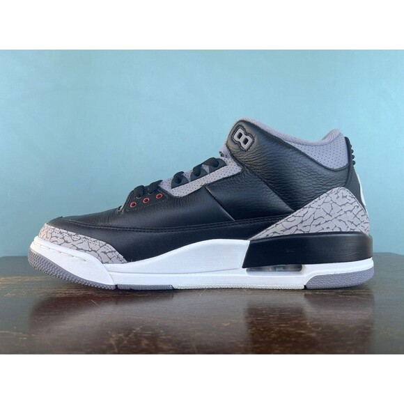 Nike Air Jordan 3 Retro "Black Cement" 2024 Men's Size 11.5 DN3707-010 - Picture 3 of 11